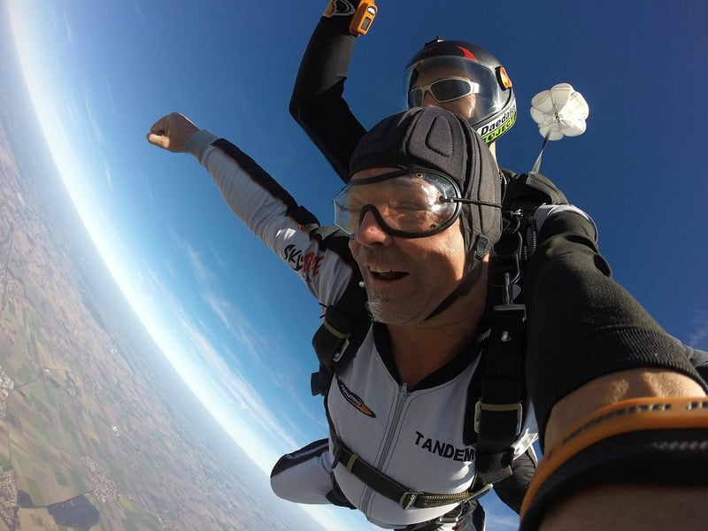 Skydiving in Interlaken, Switzerland